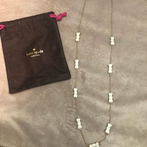 Kate spade bow necklace